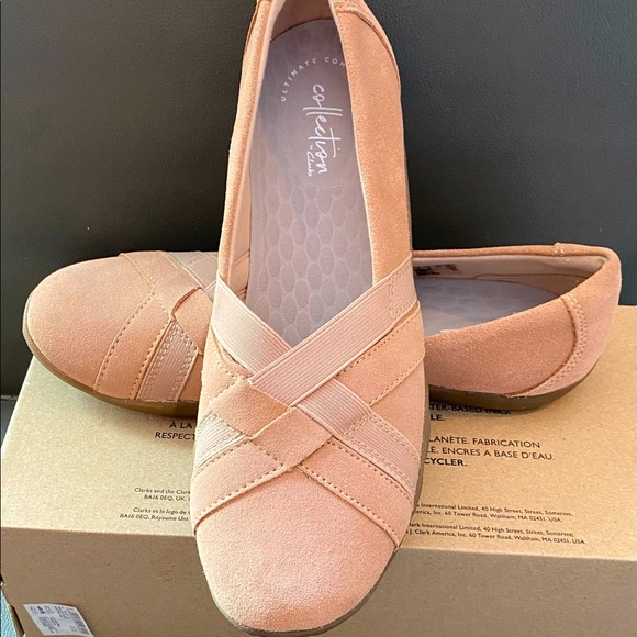 Clarks Shoes Clarks Haley Jay Ultimate Comfort Collection In Praline Suede Size M Poshmark